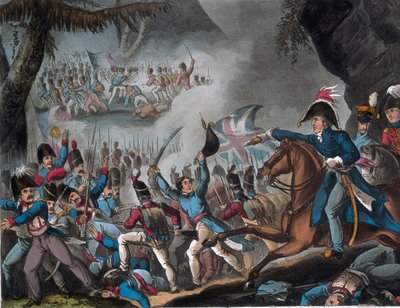 Schlacht in den Pyrenäen, 27. Juli 1813, gedruckt von J.C. Stadler, veröffentlicht von Thomas Tegg, 1. April 1818 von William Heath