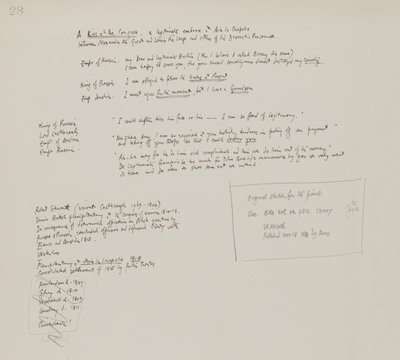 Notizen zu Ein Kuss beim Kongress, 1818 von William Heath