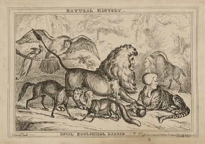 Königlicher Zoologischer Garten, veröffentlicht am 15. Dezember von William Heath