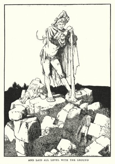 Und legte alles dem Erdboden gleich von William Heath Robinson