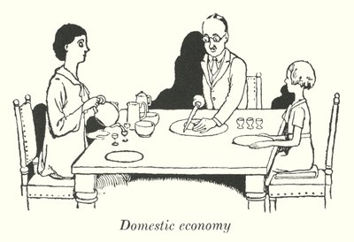 Haushaltsökonomie von William Heath Robinson