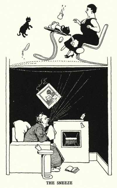 Das Niesen von William Heath Robinson
