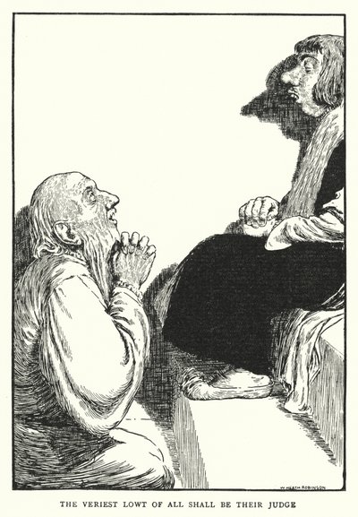 Der größte Tölpel von allen soll ihr Richter sein von William Heath Robinson