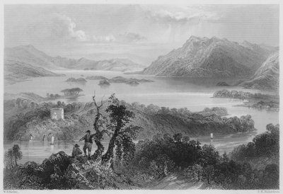 Hazlewood und Lough Gill, Sligo von William Henry (after) Bartlett