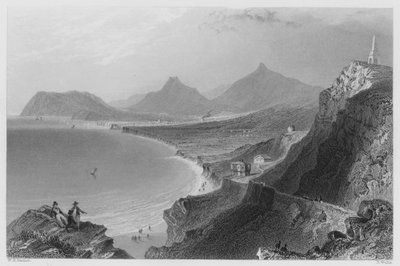Killiney Bay, County Dublin von William Henry (after) Bartlett