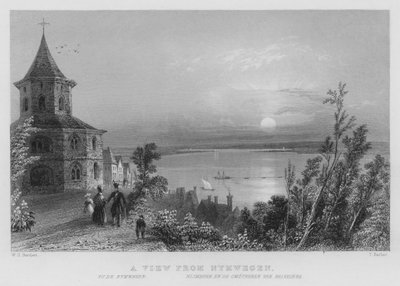 Ein Blick von Nimwegen (Gravur) von William Henry Bartlett