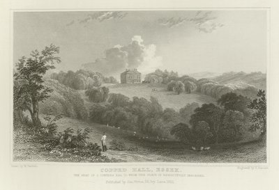 Copped Hall, Essex, der Sitz von J. Conyers, Esquire von William Henry Bartlett