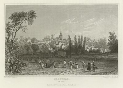 Halstead, Essex von William Henry Bartlett