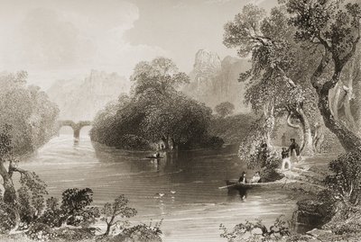 Killarney, Old Weir Bridge, County Killarney, Irland, aus 