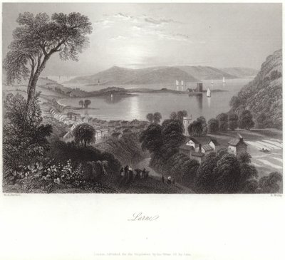 Larne in County Antrim von William Henry Bartlett