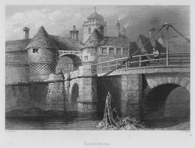 Sandwich (Stich) von William Henry Bartlett