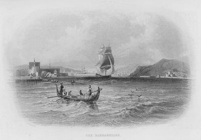 Die Dardanellen (Stich) von William Henry Bartlett
