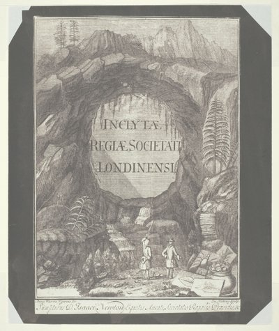 Kopie der Titelseite für "Inclytae Regiae Societati Londinensi" von William Henry Fox Talbot