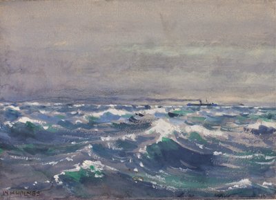 Auf dem Dampfer Bremen, vor Nova Scotia, 1880 von William Henry Holmes