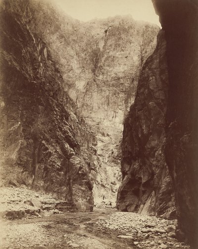 Diamond River Canyon, 1885 von William Henry Jackson