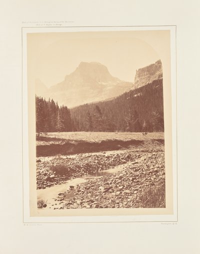 Palace Butte nahe Mount Blackmore von William Henry Jackson