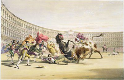 Der Picador in Gefahr, 1865 von William Henry Lake Price