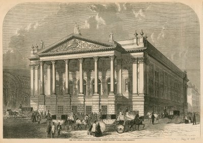 Das neue italienische Opernhaus, Covent Garden, London von William Henry Prior