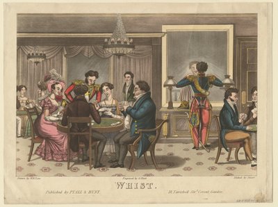 Whist, 1825 von William Henry Pyne