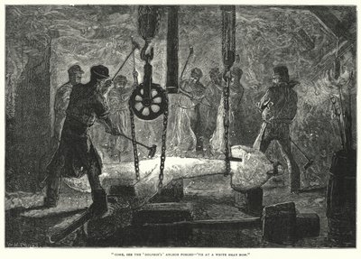 Das Schmieden des Ankers von William Heysham (after) Overend