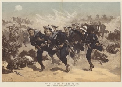 Blaue Jacken an die Front von William Heysham Overend