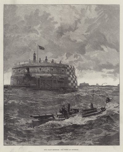 Unsere Küstenverteidigung, die Forts bei Spithead von William Heysham Overend