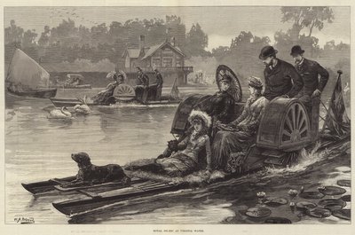 Königliches Picknick in Virginia Water von William Heysham Overend