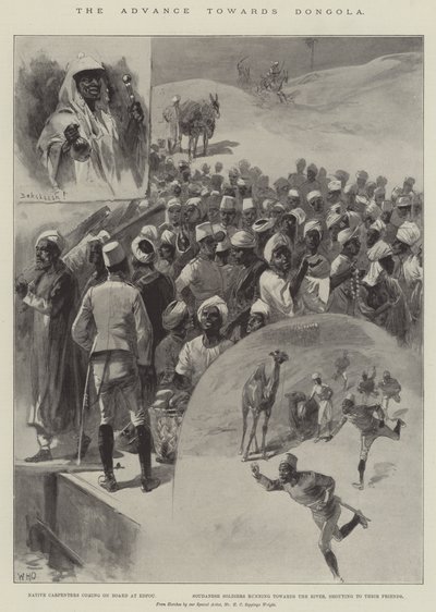 Der Vormarsch auf Dongola von William Heysham Overend