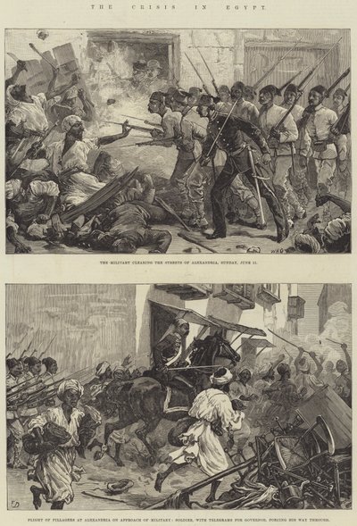 Die Krise in Ägypten von William Heysham Overend