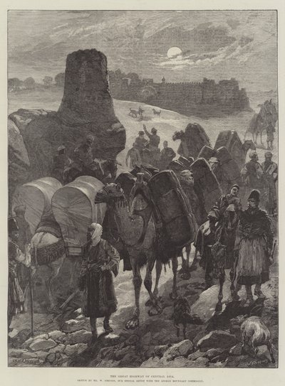 Die große Straße Zentralasiens von William Heysham Overend