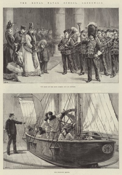 Die Royal Naval School, Greenwich von William Heysham Overend