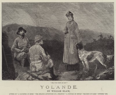 Yolande, von William Black von William Heysham Overend