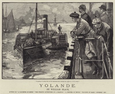 Yolande, von William Black von William Heysham Overend