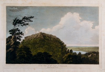 Eine Ansicht des Forts von Bidjegur von William Hodges