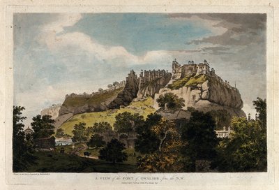 Ansicht der Festung Gwalior von Nordwesten von William Hodges