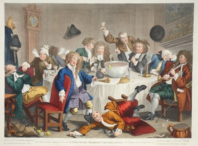 Eine moderne Mitternachtsunterhaltung, Illustration aus 
