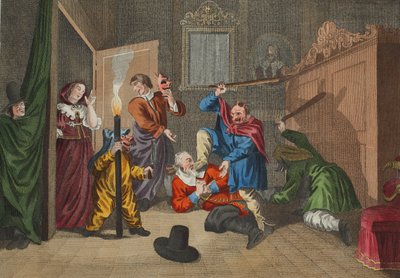 Hudibras wird katechisiert, aus 