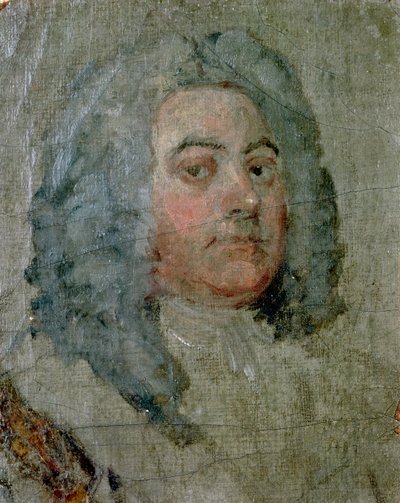 Porträt von George Frederick Handel (1685-1759) von William Hogarth