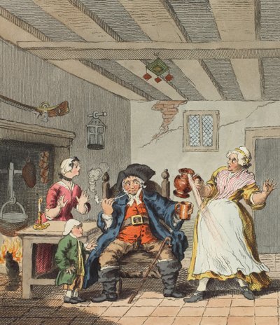 Die Rückkehr des Bauern, Illustration aus 