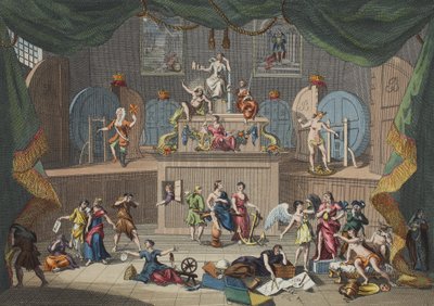 Die Lotterie, Illustration aus 