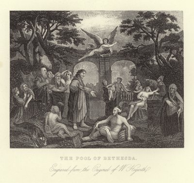Der Teich von Bethesda von William Hogarth