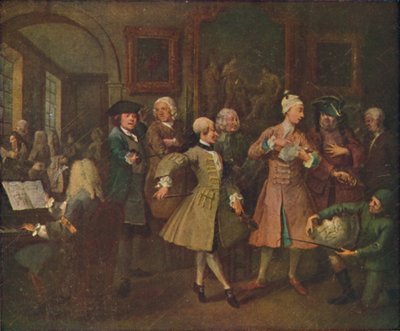 Der Werdegang eines Wüstlings - Der Empfang, 1720-1735, 1920 von William Hogarth