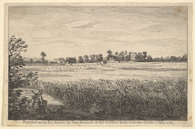 Ansicht von Ranbys Haus von William Hogarth