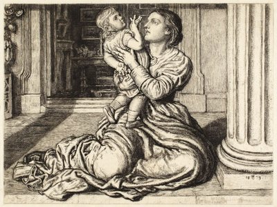 Der Abschied des Vaters von William Holman Hunt