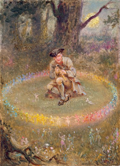 Der Feenring - der verzauberte Pfeifer, ca. 1880 von William Holmes Sullivan