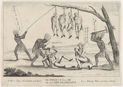 Die entfesselten Wilden oder das grausame Schicksal der Loyalisten von William Humphrey