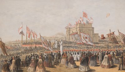 Eröffnung des Baxter Parks Dundee am 9. September 1863 von William Husband McFarlane
