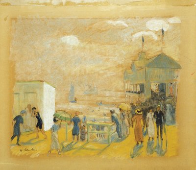 Die Batterie von William James Glackens