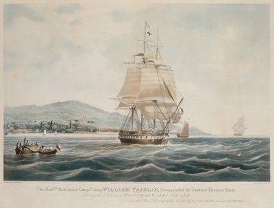Schiff der Ostindien-Kompanie 