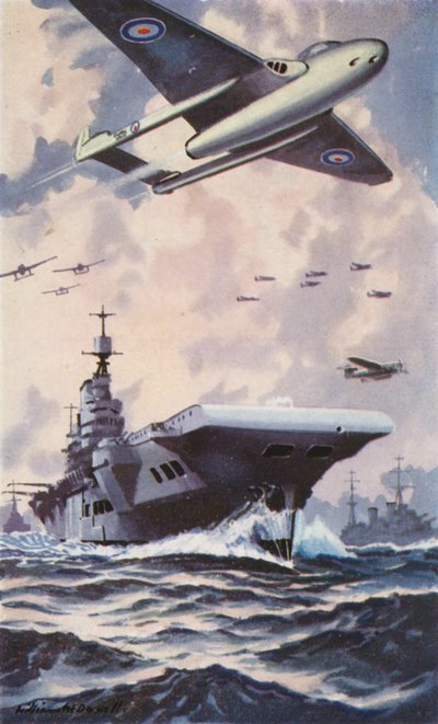 Britischer Flugzeugträger von William John Patton McDowell